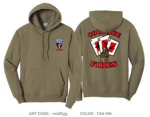 2-22 IN FIST Comfort Unisex Hooded Sweatshirt - nmZEgg