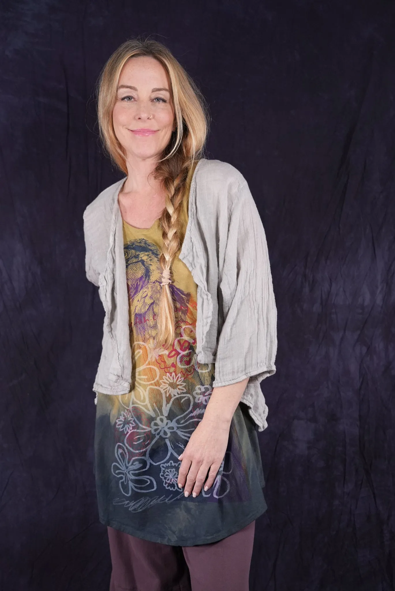 5316 Cheerful Cardi Clouds
