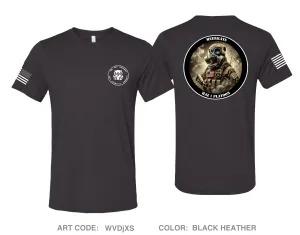 631st Chemical Company, Haz 1 Platoon Comfort Unisex Triblend SS Tee - BC3413