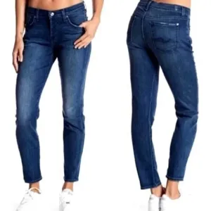 7 For All Mankind Josefina Boyfriend Skinny Jeans Size 26