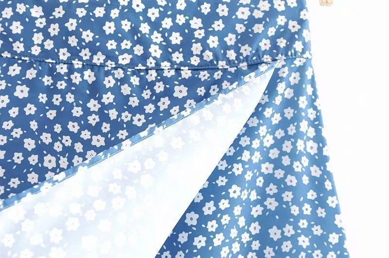A-Line Tiny Flower Skirt