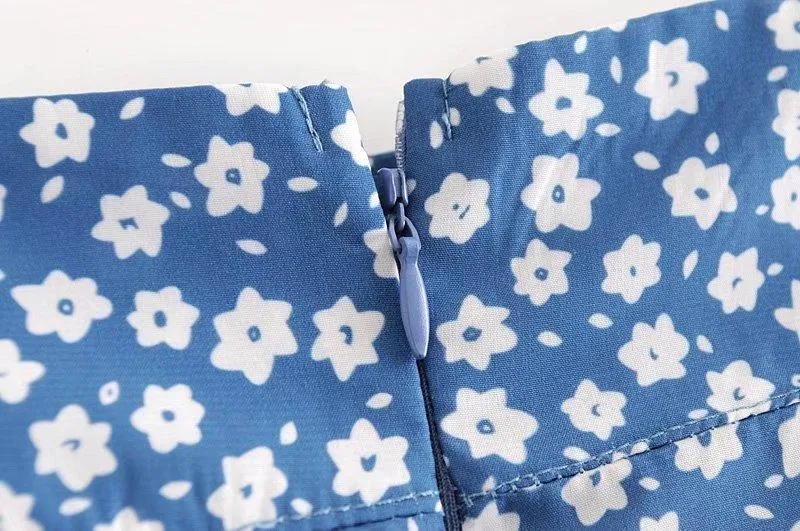 A-Line Tiny Flower Skirt
