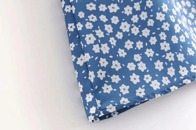 A-Line Tiny Flower Skirt