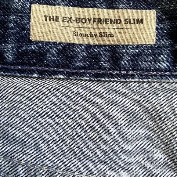 Adriano Goldschmied The Ex-Boyfriend Slouchy Slim Jeans 15 Years Ripped Size 29