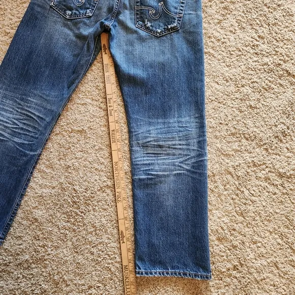 AG Adriano Goldschmied Ex- Boyfriend Crop Jeans Size 27