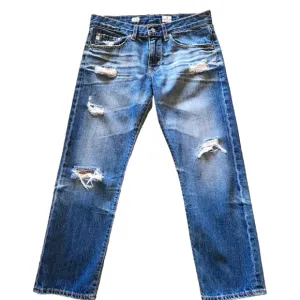 AG Adriano Goldschmied Ex- Boyfriend Crop Jeans Size 27