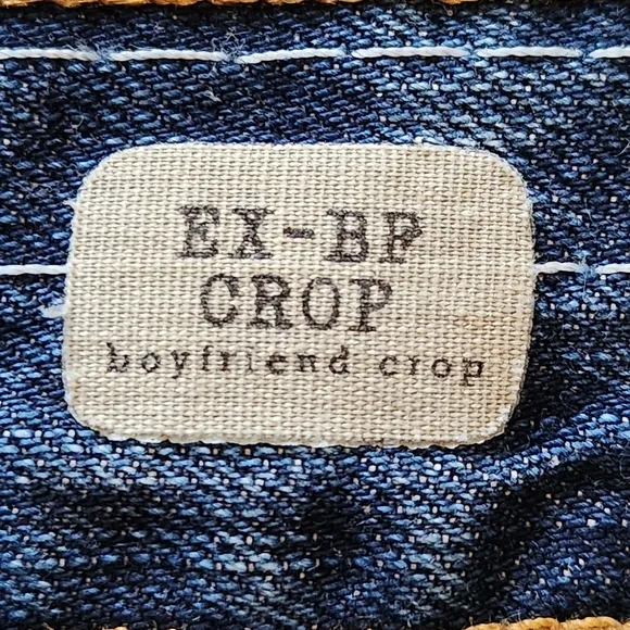 AG Adriano Goldschmied Ex- Boyfriend Crop Jeans Size 27