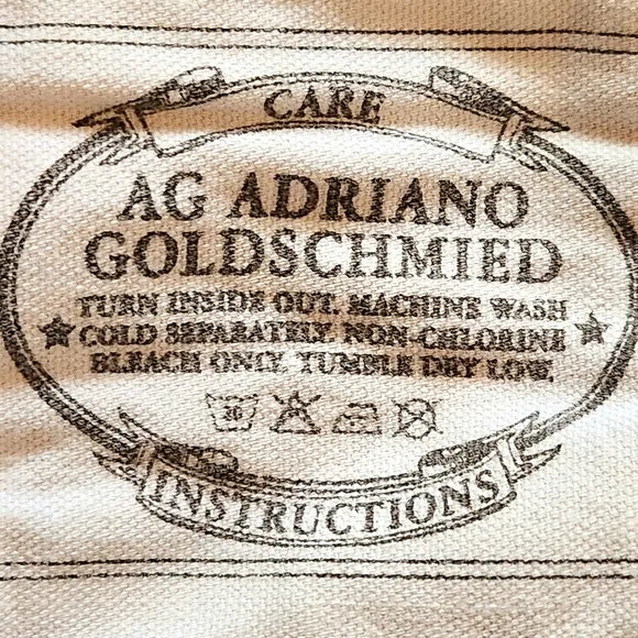 AG Adriano Goldschmied Ex- Boyfriend Crop Jeans Size 27