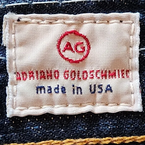 AG Adriano Goldschmied Ex- Boyfriend Crop Jeans Size 27