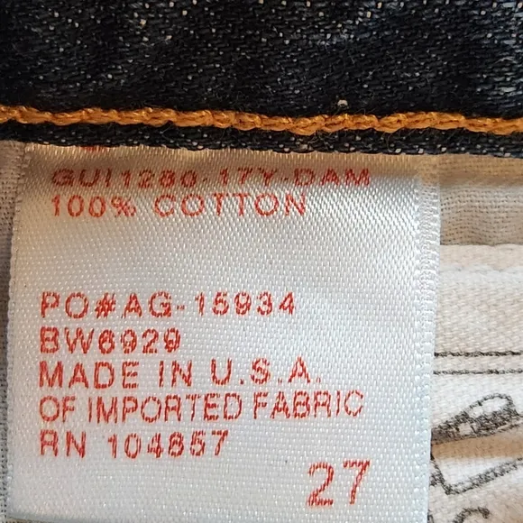 AG Adriano Goldschmied Ex- Boyfriend Crop Jeans Size 27
