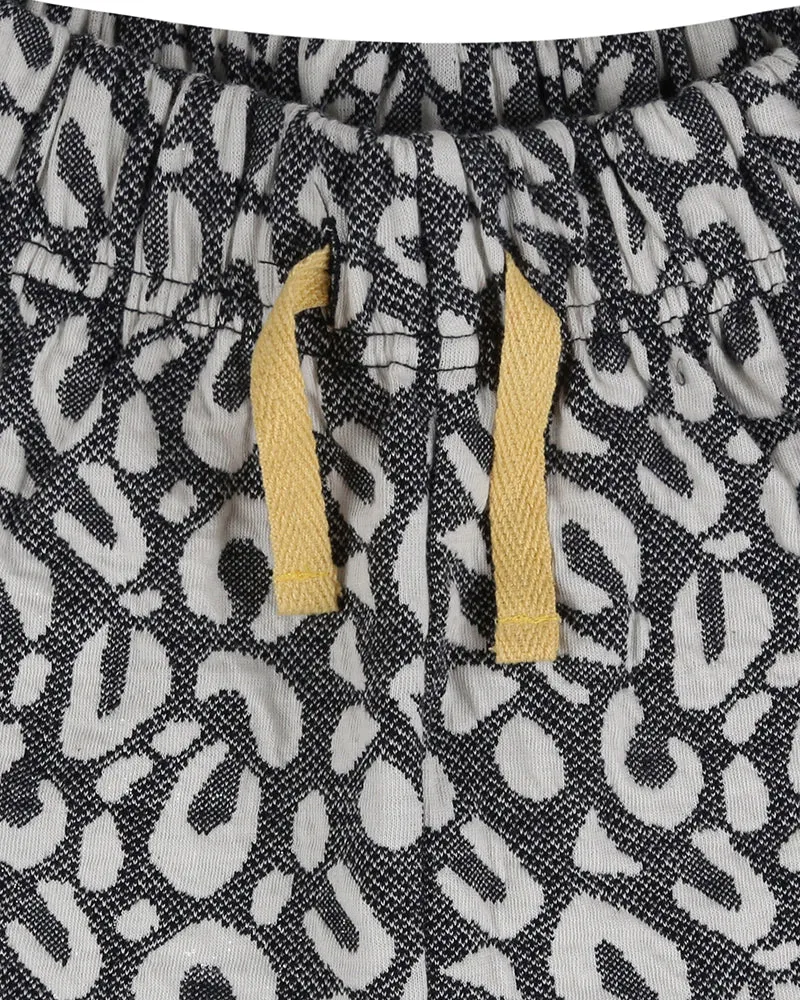 Animal Jacquard Shorts