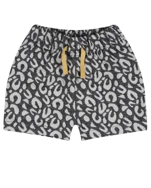 Animal Jacquard Shorts