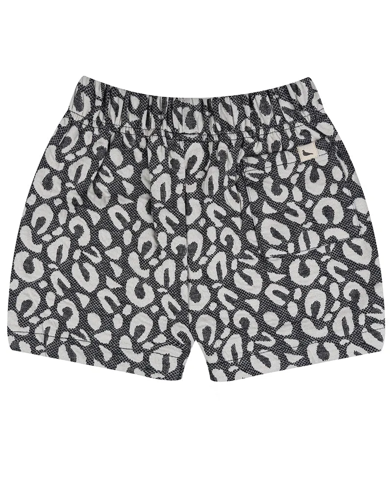 Animal Jacquard Shorts