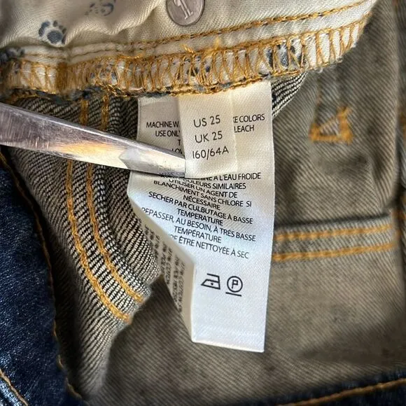 Anthropologie Pilcro Heritage Boyfriend Jeans 25