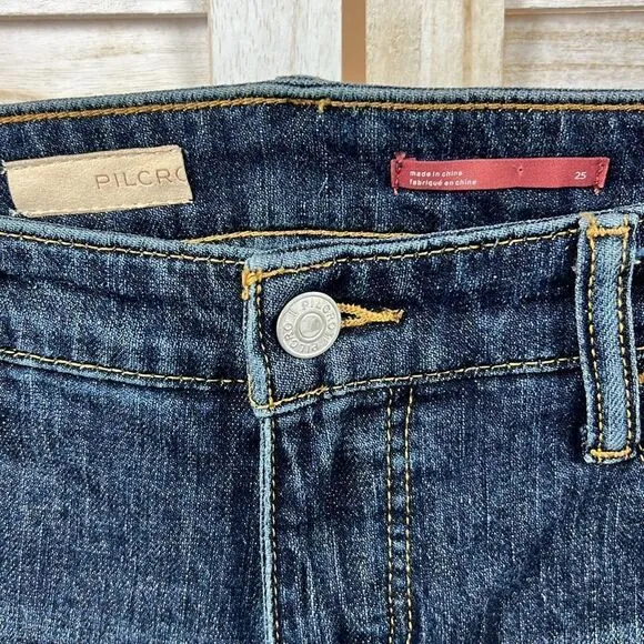 Anthropologie Pilcro Heritage Boyfriend Jeans 25