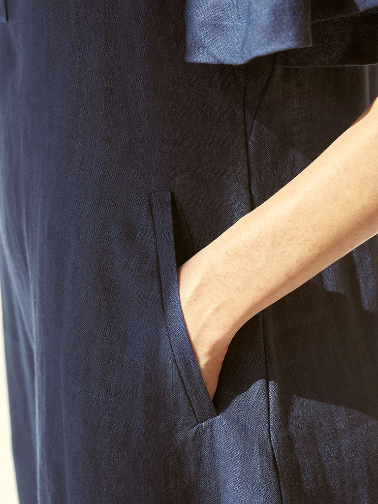 Anytime Indigo Dress