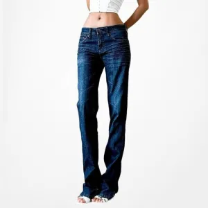 Apt. 9 Dark Wash Low Rise Slim Fit Straight Leg Denim Jeans Size 29