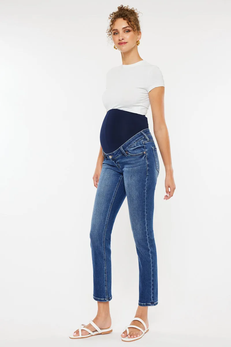 Ayden Maternity Straight Leg Jeans