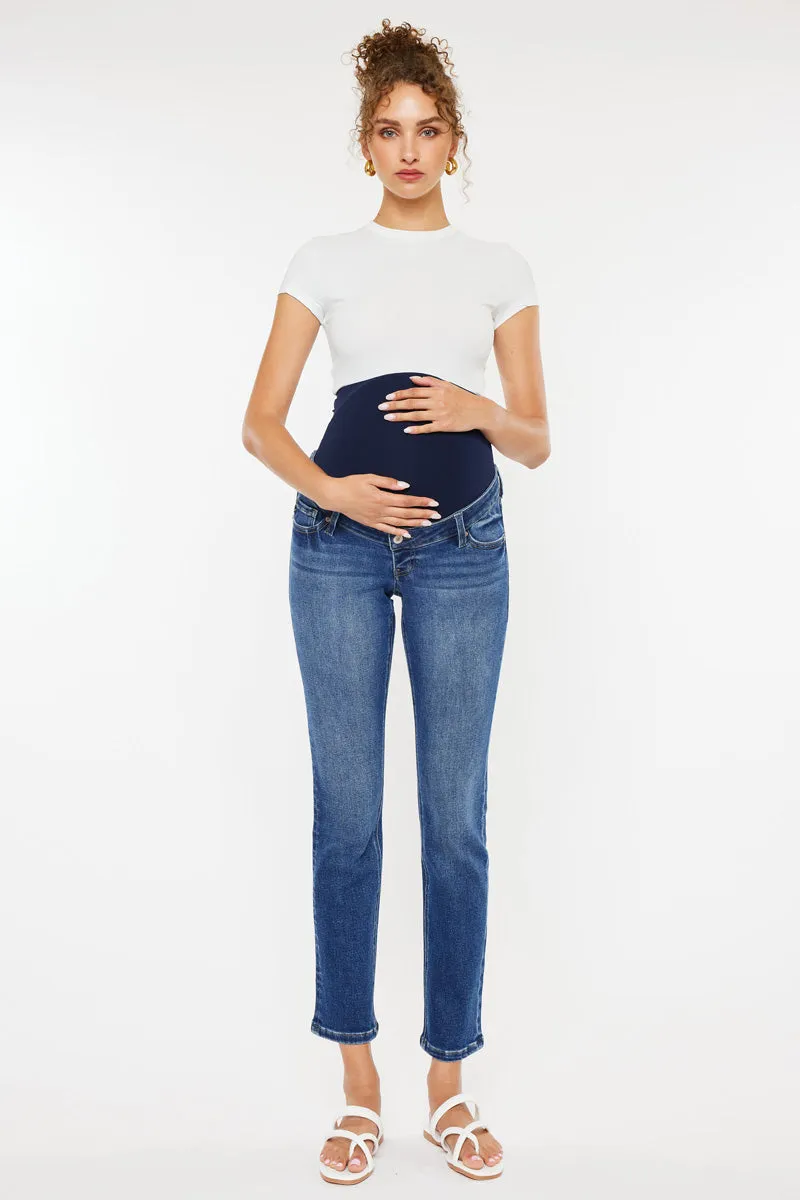 Ayden Maternity Straight Leg Jeans