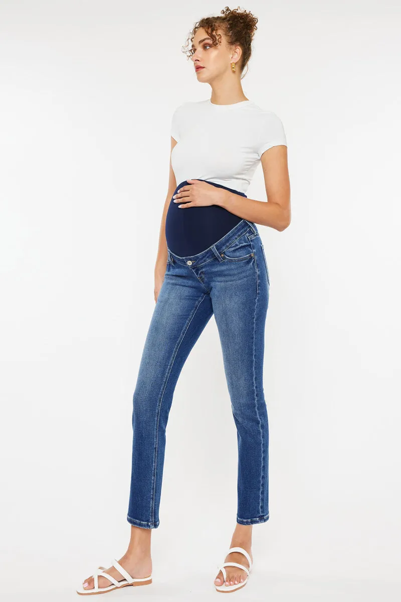 Ayden Maternity Straight Leg Jeans