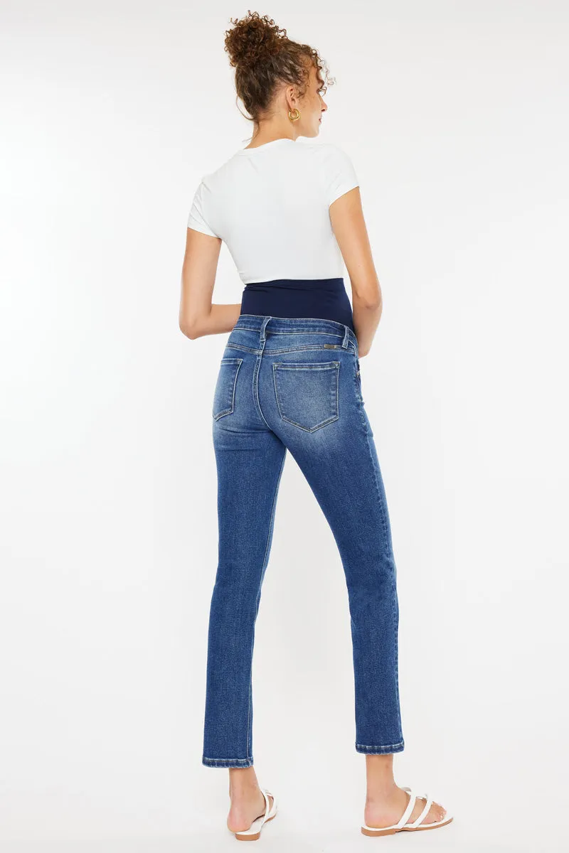 Ayden Maternity Straight Leg Jeans