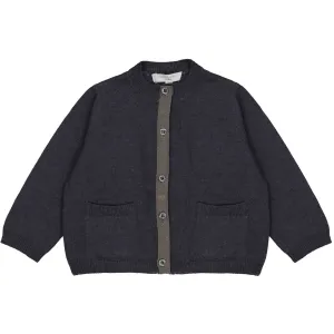 Baby Girl Paulette Cardigan Slate Grey