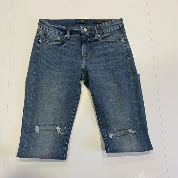 Banana Republic Slim Straight Jeans Medium Blue Sz 28P