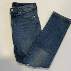 Banana Republic Slim Straight Jeans Medium Blue Sz 28P