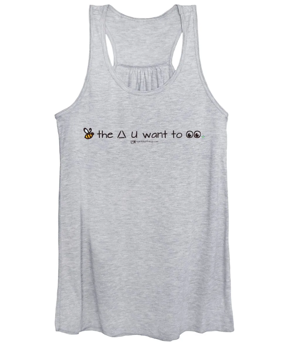 Bee The Chng You Want To See - Women's Tank Top