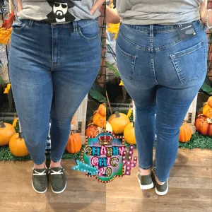 Black Label Ariana High Rise Ankle Skinny Jeans