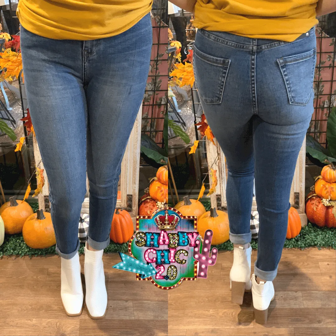 Black Label Ariana High Rise Ankle Skinny Jeans