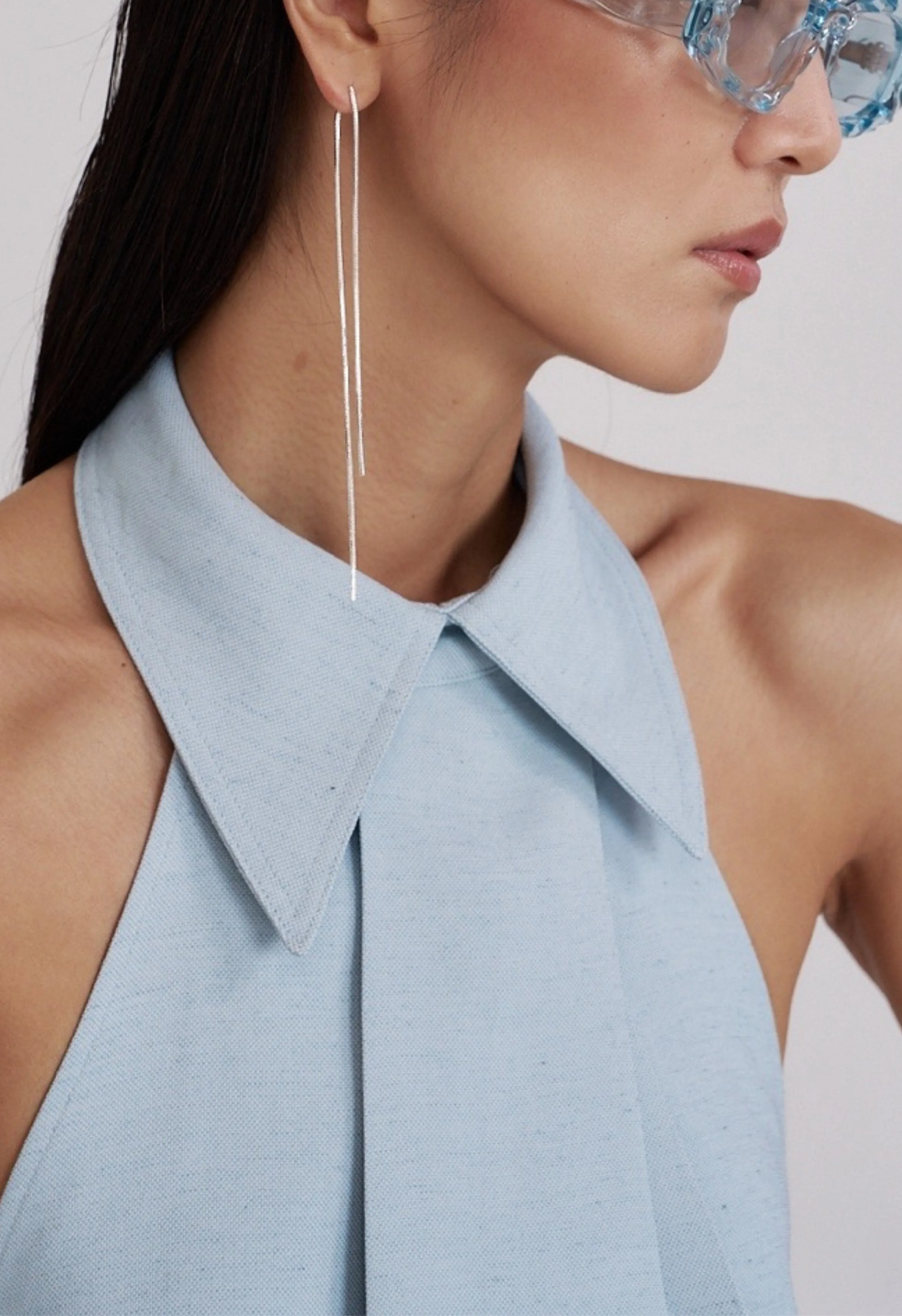 Bonnie Linen Halter Top