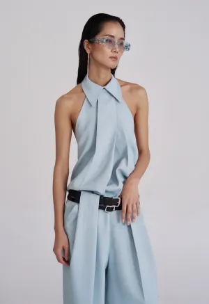 Bonnie Linen Halter Top