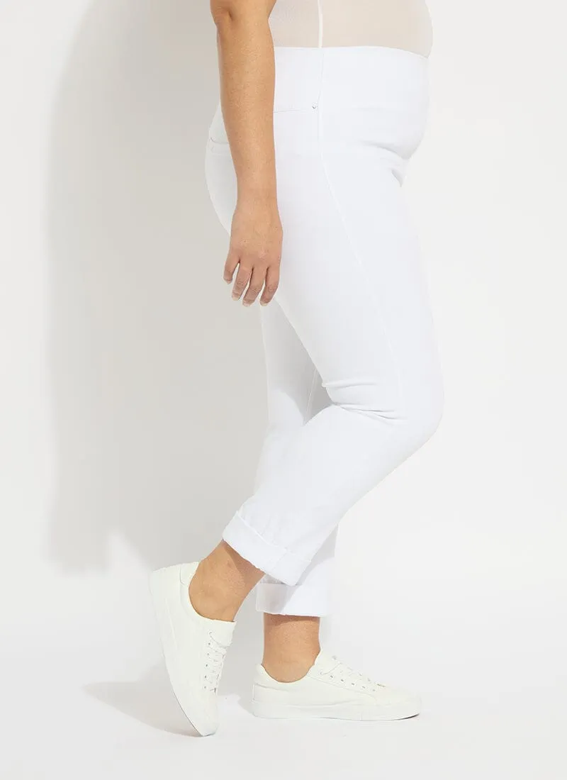 Boyfriend Denim (Plus Size, 26" Inseam Cuffed)