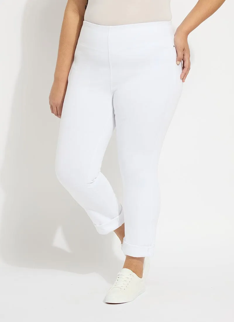 Boyfriend Denim (Plus Size, 26" Inseam Cuffed)