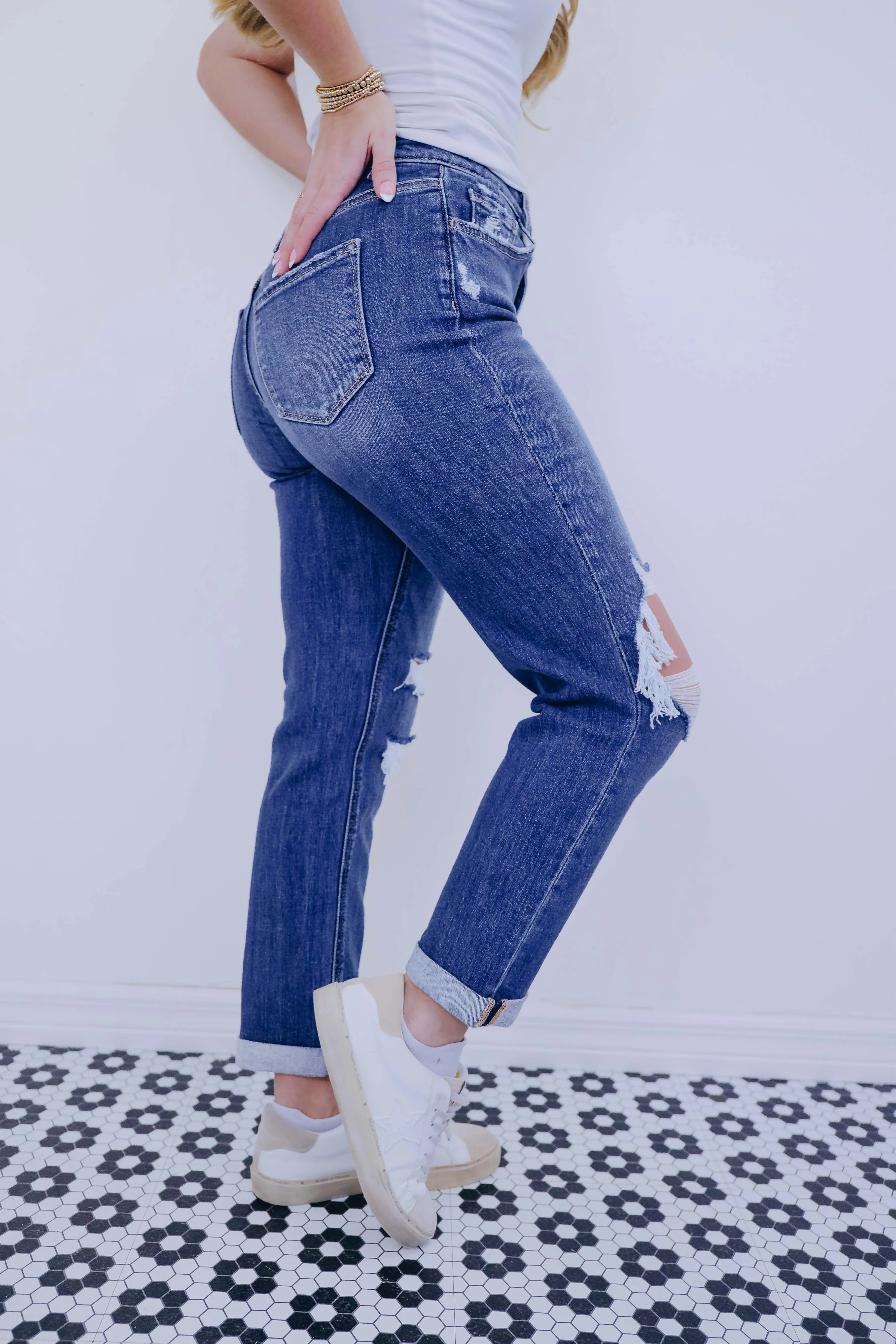 Brayden Distressed Boyfriend Jeans