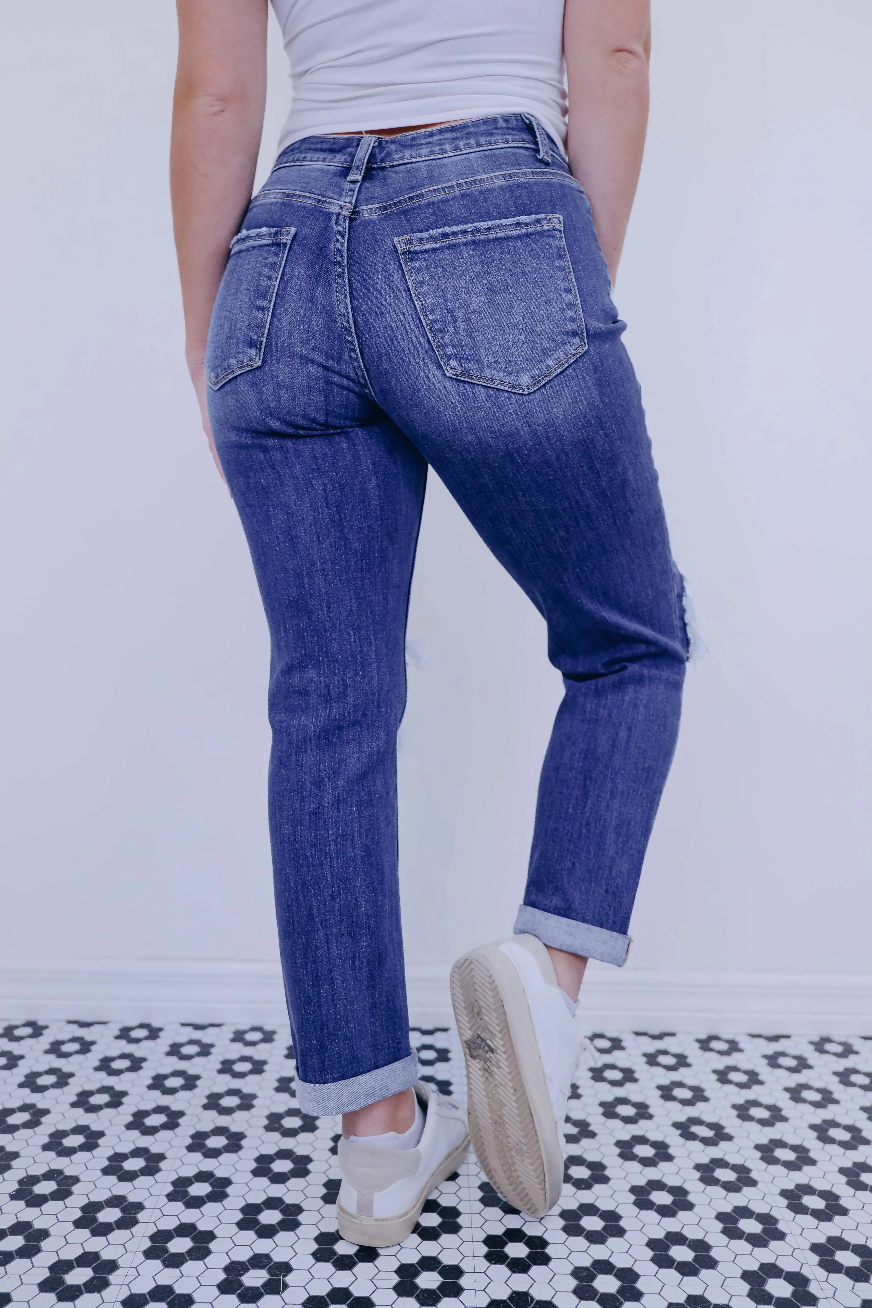 Brayden Distressed Boyfriend Jeans