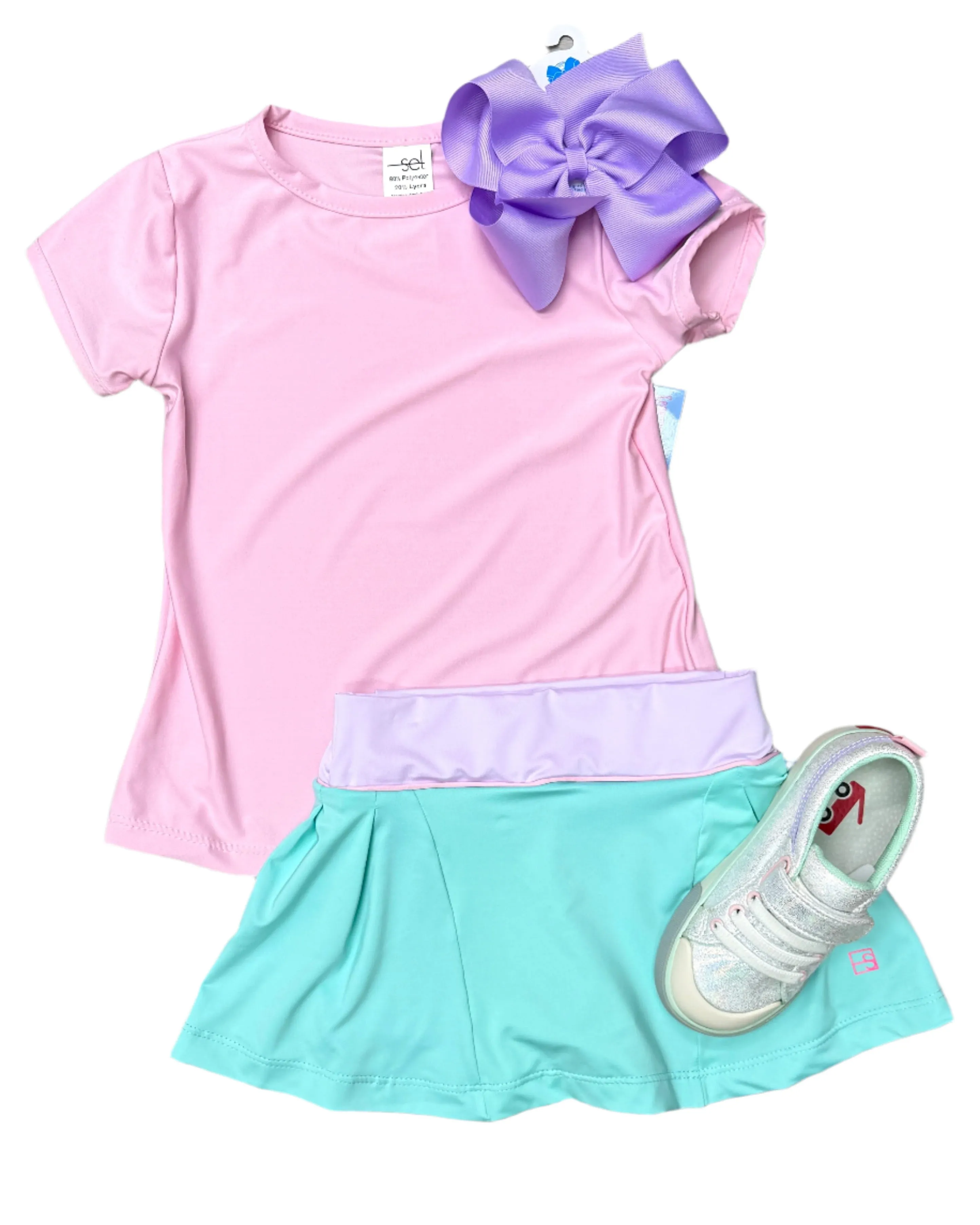 Bridget Basic Tee - Cotton Candy Pink