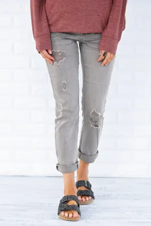 Calypso Jeans - The Boyfriend Effect Grey