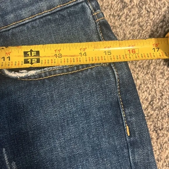 Carmar Distressed Denim High Rise Jeans size 26