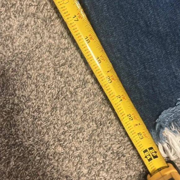 Carmar Distressed Denim High Rise Jeans size 26