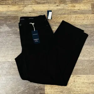 Charter Club Black Straight Leg Tummy Slimming Jeans 14W