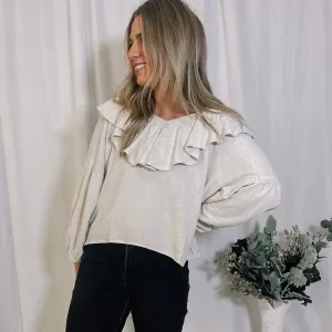 Class Act Top - Oatmeal