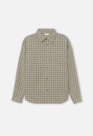 Cloak Button Up / Prato Check