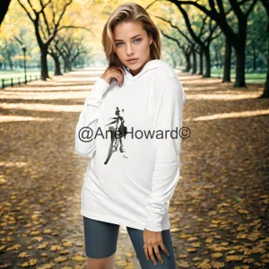 Cotton Hooded long-sleeve Tee Solo Dancer