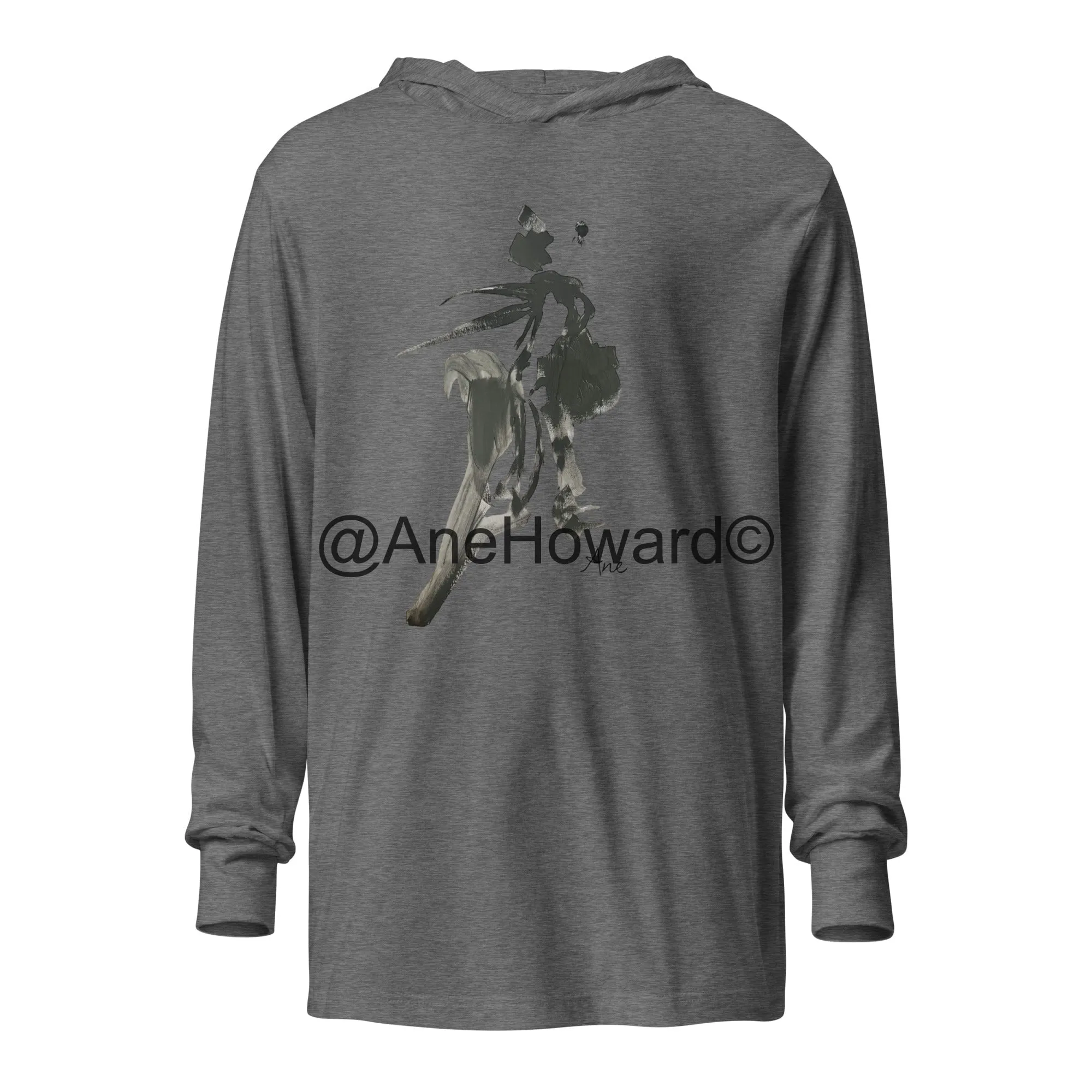 Cotton Hooded long-sleeve Tee Solo Dancer