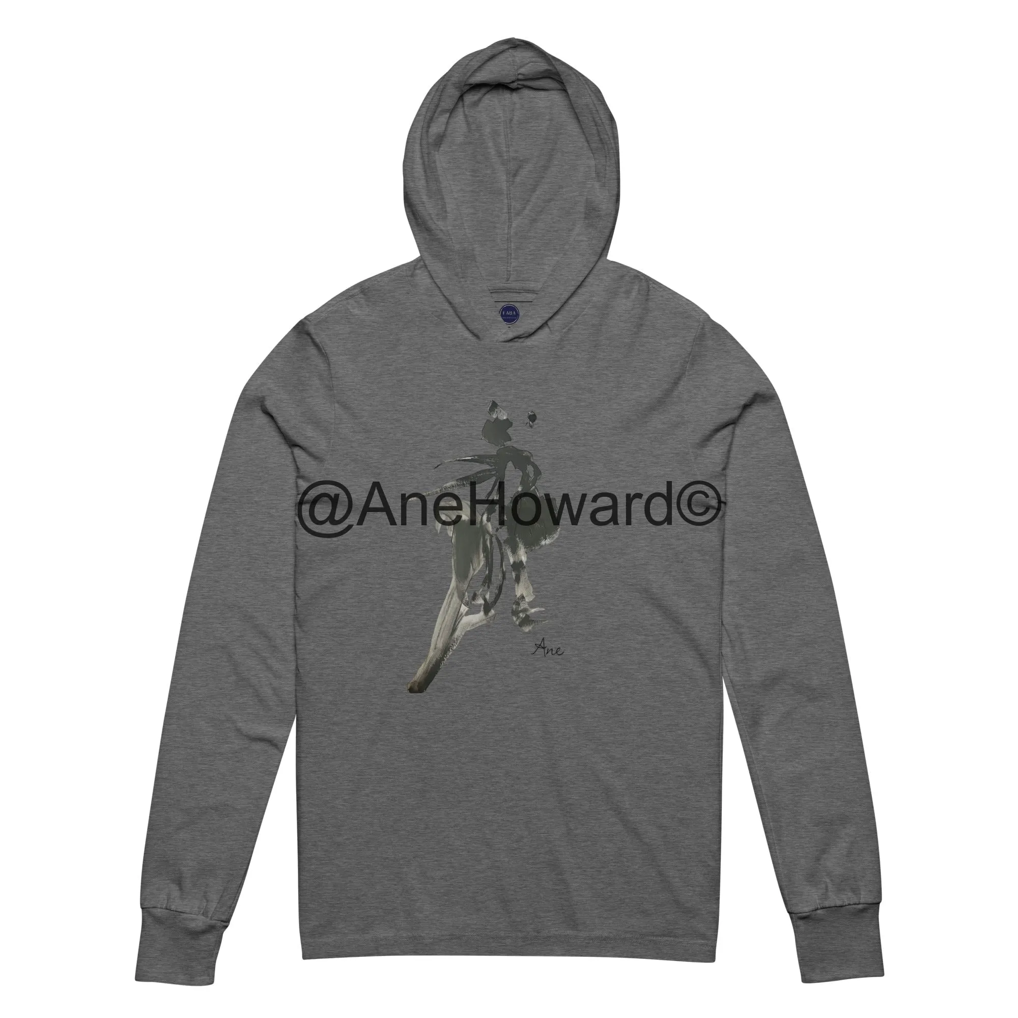 Cotton Hooded long-sleeve Tee Solo Dancer