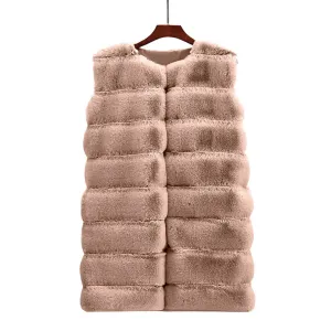 Cotton-Padded Plush Vest