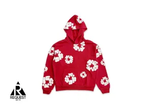 Cotton Wreath Hoodie "Red"