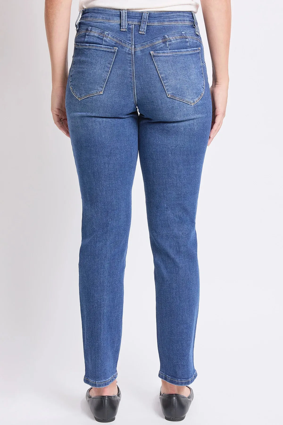 Curve Confidence High Rise Straight Jeans